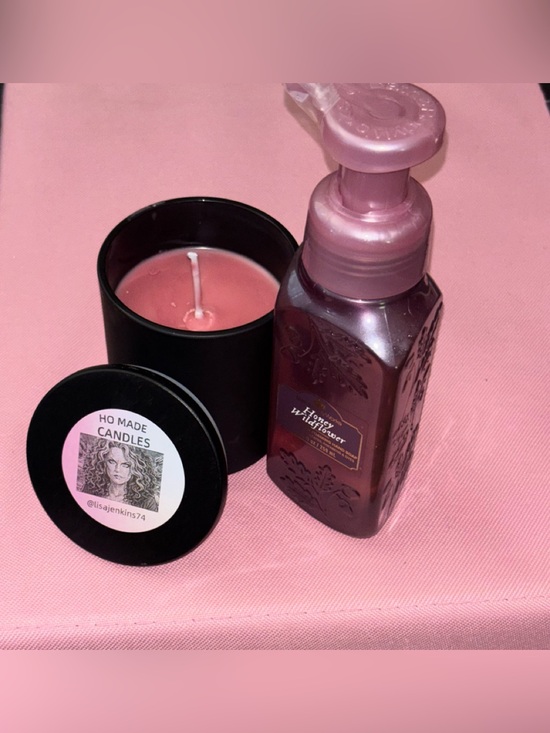 Ho Made Other - Wild Mountain Honey Ho Made candle with Bath and Body Works Hand soap
